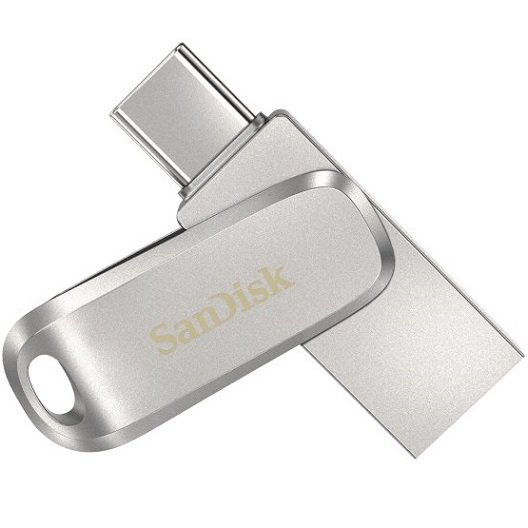 ������ ���� USB ���� Ultra Dual Drive Luxe Type-C ��� 128GB ���� SanDisk