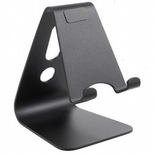 מעמד לשולחן לטלפון סלולרי מדגם Aluminum Bracket Shape Phone Desk Mount מבית LaTera (מתאים לגודל מסך 4"- 10") מעמד לשולחן לטלפון סלולרי מדגם Aluminum Bracket Shape Phone Desk Mount מבית LaTera (מתאים לגודל מסך 4"- 10")