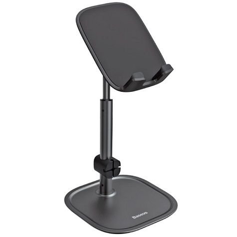 ���� ������ ������ ������ ���� Aluminum Foldable Walnut Phone Desk Mount ���� BASEUS (����� ����� ��� 4"- 10")