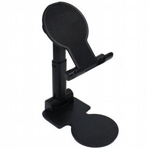 מעמד לשולחן לטלפון סלולרי מדגם Foldable Rotary Phone Desk Mount מבית LaTera (מתאים לגודל מסך 4"- 10") מעמד לשולחן לטלפון סלולרי מדגם Foldable Rotary Phone Desk Mount מבית LaTera (מתאים לגודל מסך 4"- 10")