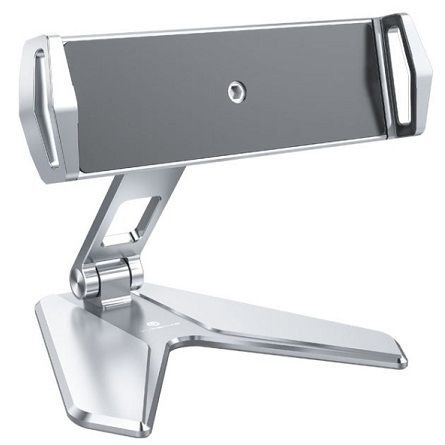 ���� ������ ������ ������ ���� Aluminum Foldable Curved Phone Desk Mount ���� BONERUY (����� ����� ��� 4"- 10")