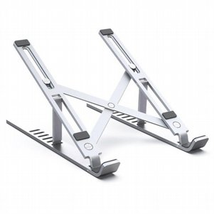 מעמד לשולחן למחשב נייד מדגם Aluminum Foldable Flakes Laptop Desk Mount מבית WIWU (מתאים לגודל מסך 10"- 17.3") מעמד לשולחן למחשב נייד מדגם Aluminum Foldable Flakes Laptop Desk Mount מבית WIWU (מתאים לגודל מסך 10"- 17.3")