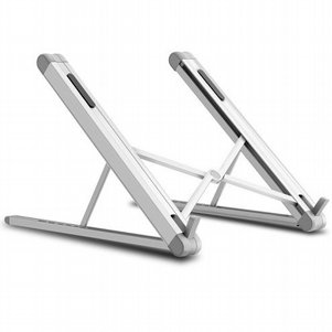 מעמד לשולחן למחשב נייד מדגם Aluminum Foldable Bracket Laptop Desk Mount מבית LaTera (מתאים לגודל מסך 10"- 17.3") מעמד לשולחן למחשב נייד מדגם Aluminum Foldable Bracket Laptop Desk Mount מבית LaTera (מתאים לגודל מסך 10"- 17.3")