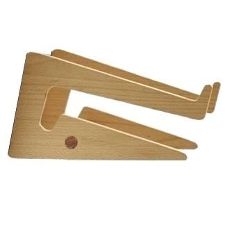 ���� ������ ����� ���� ����  Wood Bracket Shape Laptop Desk Mount ���� LaTera (����� ����� ��� 10"- 17.3")