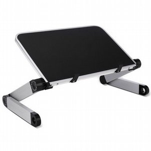 מעמד לשולחן למחשב נייד מדגם Aluminum Foldable Vlog Laptop Desk Mount מבית LaTera (מתאים לגודל מסך 10"- 17.3") מעמד לשולחן למחשב נייד מדגם Aluminum Foldable Vlog Laptop Desk Mount מבית LaTera (מתאים לגודל מסך 10"- 17.3")