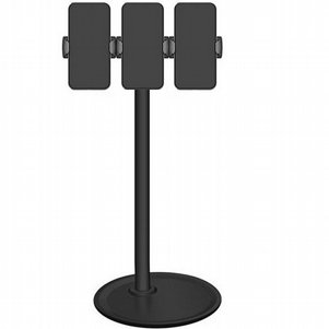 מעמד לשולחן לטלפון סלולרי מדגם Aluminum Foldable Scalable Phone Desk Mount מבית LaTera (מתאים לגודל מסך 4"- 10") מעמד לשולחן לטלפון סלולרי מדגם Aluminum Foldable Scalable Phone Desk Mount מבית LaTera (מתאים לגודל מסך 4"- 10")
