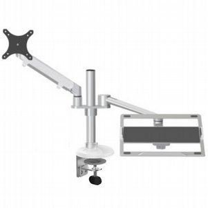 מעמד לשולחן למחשב נייד + מחשב לוח מדגם Aluminum Foldable Hanger Laptop Desk Mount מבית LaTera (מתאים לגודל מסך 10"- 17.3") מעמד לשולחן למחשב נייד + מחשב לוח מדגם Aluminum Foldable Hanger Laptop Desk Mount מבית LaTera (מתאים לגודל מסך 10"- 17.3")