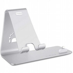 ���� ������ ������ ������ iPhone + ������� AirPods ���� Aluminum Dock Desk Mount ���� BESTAND (����� ��� ������)