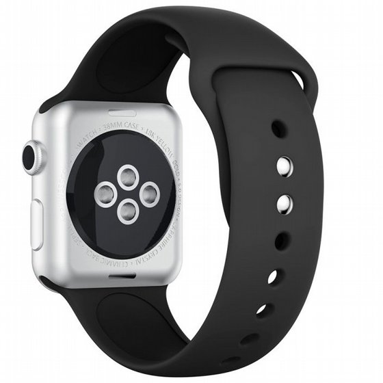 ����� ������� ���� Silicone Band ���� LaTera ����� ��� ����: Apple Watch 42mm/44mm/45mm (��� Black)