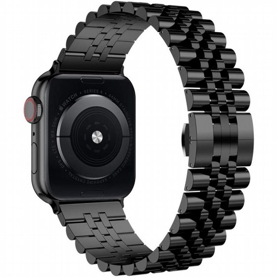 ����� ���� ���� Five Beads Steel Band ���� LaTera ����� ��� ����: Apple Watch 38mm/40mm/41mm (��� Black)