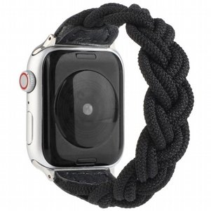 רצועת בד / ניילון מדגם Elastic Woven Nylon Band מבית LaTera לשעון חכם מדגם: Apple Watch 38mm/40mm/41mm (צבע Black) רצועת בד / ניילון מדגם Elastic Woven Nylon Band מבית LaTera לשעון חכם מדגם: Apple Watch 38mm/40mm/41mm (צבע Black)