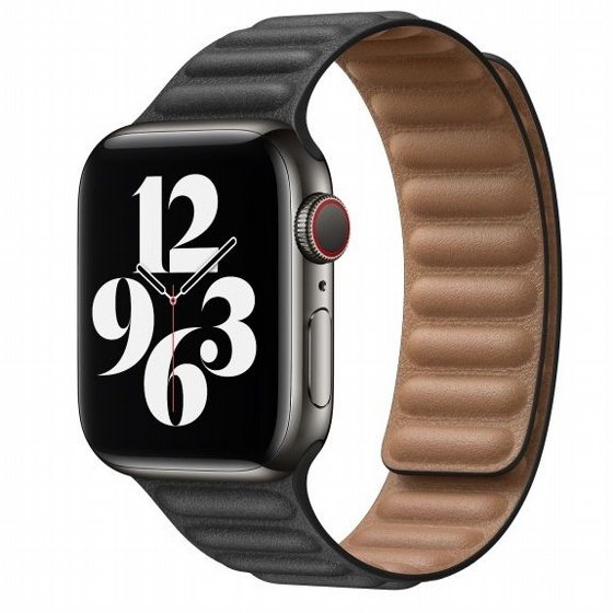 ����� ��� ���� Loop Magnetic Leather Band ���� LaTera ����� ��� ����: Apple Watch 38mm/40mm/41mm (��� Black)