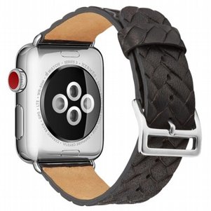 רצועת עור מדגם Cowhide Embossed Leather Band מבית LaTera לשעון חכם מדגם: Apple Watch 38mm/40mm/41mm (צבע Black) רצועת עור מדגם Cowhide Embossed Leather Band מבית LaTera לשעון חכם מדגם: Apple Watch 38mm/40mm/41mm (צבע Black)