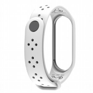 רצועת סיליקון מדגם Mijobs Silicone Band מבית LaTera לשעון חכם מדגם: Xiaomi Mi Band 3 / 4 (צבע White) רצועת סיליקון מדגם Mijobs Silicone Band מבית LaTera לשעון חכם מדגם: Xiaomi Mi Band 3 / 4 (צבע White)