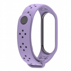 רצועת סיליקון מדגם Mijobs Silicone Band מבית LaTera לשעון חכם מדגם: Xiaomi Mi Band 3 / 4 (צבע Purple) רצועת סיליקון מדגם Mijobs Silicone Band מבית LaTera לשעון חכם מדגם: Xiaomi Mi Band 3 / 4 (צבע Purple)