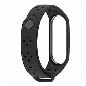����� ������� ���� Mijobs Silicone Band ���� LaTera ����� ��� ����: Xiaomi Mi Band 3 / 4 (��� Black)