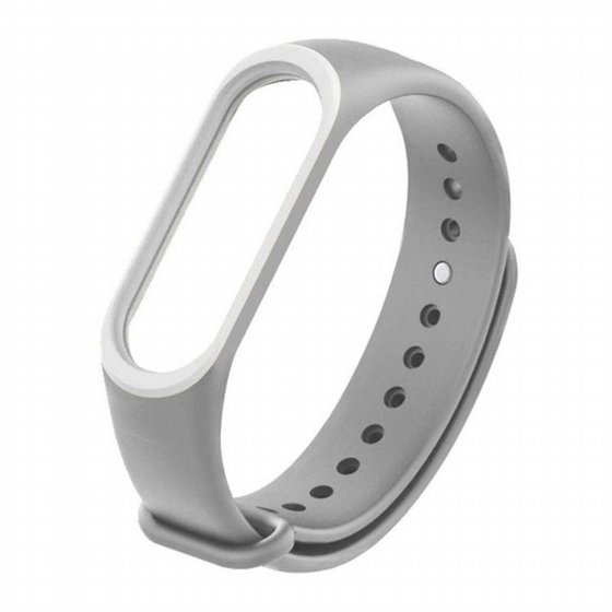 ����� ������� ���� Colorful Silicone Band ���� LaTera ����� ��� ����: Xiaomi Mi Band 3 / 4 (��� Gray/White)