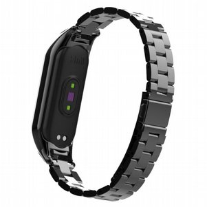רצועת מתכת מדגם Double Spring Steel Band מבית LaTera לשעון חכם מדגם: Xiaomi Mi Band 3 / 4 (צבע Black) רצועת מתכת מדגם Double Spring Steel Band מבית LaTera לשעון חכם מדגם: Xiaomi Mi Band 3 / 4 (צבע Black)