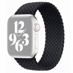 רצועת בד / ניילון מדגם Single Turn Woven Nylon Band מבית LaTera לשעון חכם מדגם: Apple Watch 42mm/44mm/45mm (צבע Black) רצועת בד / ניילון מדגם Single Turn Woven Nylon Band מבית LaTera לשעון חכם מדגם: Apple Watch 42mm/44mm/45mm (צבע Black)