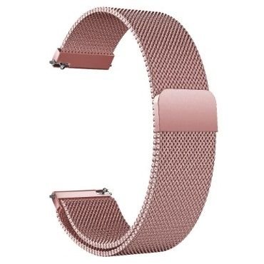 ����� ���� ���� Milanese Loop Magnetic Steel Band ���� LaTera ����� ��� ����: Samsung Galaxy Watch  46mm (��� Rose Pink)