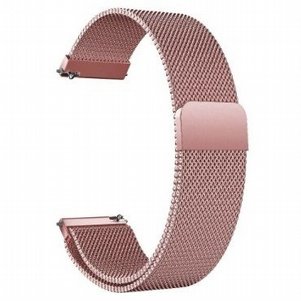 רצועת מתכת מדגם Milanese Loop Magnetic Steel Band מבית LaTera לשעון חכם מדגם: Samsung Galaxy Watch 46mm (צבע Rose Pink) רצועת מתכת מדגם Milanese Loop Magnetic Steel Band מבית LaTera לשעון חכם מדגם: Samsung Galaxy Watch 46mm (צבע Rose Pink)