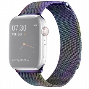 רצועת מתכת מדגם Milanese Loop Magnetic Steel Band מבית LaTera לשעון חכם מדגם: Apple Watch 42mm/44mm/45mm (צבע Colour) רצועת מתכת מדגם Milanese Loop Magnetic Steel Band מבית LaTera לשעון חכם מדגם: Apple Watch 42mm/44mm/45mm (צבע Colour)