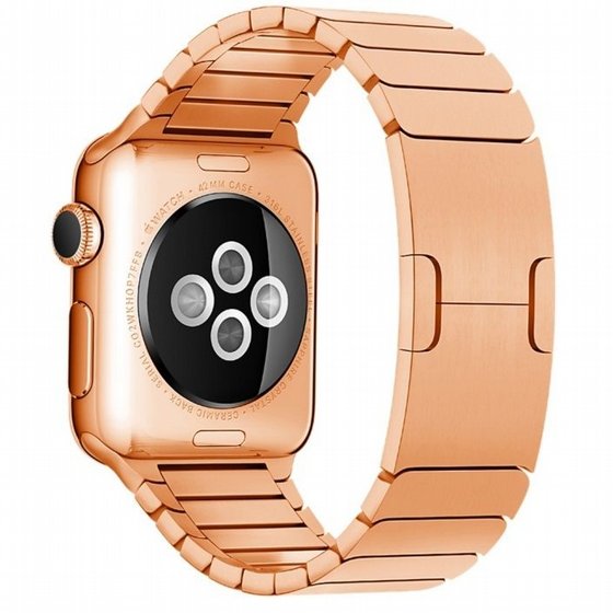 ����� ���� ���� Butterfly Buckle Steel Band ���� LaTera ����� ��� ����: Apple Watch 42mm/44mm/45mm (��� Rose Gold)