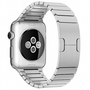 רצועת מתכת מדגם Butterfly Buckle Steel Band מבית LaTera לשעון חכם מדגם: Apple Watch 38mm/40mm/41mm (צבע Silver) רצועת מתכת מדגם Butterfly Buckle Steel Band מבית LaTera לשעון חכם מדגם: Apple Watch 38mm/40mm/41mm (צבע Silver)