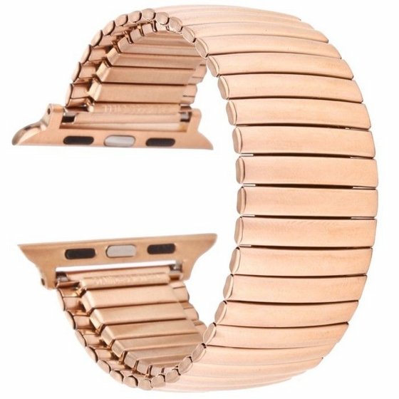 ����� ���� ����  Elastic Steel Band ���� LaTera ����� ��� ����: Apple Watch 38mm/40mm/41mm (��� Rose Gold)