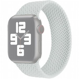 ����� ������� ����  Single Turn Woven Silicone Band ���� LaTera ����� ��� ����: Apple Watch 42mm/44mm/45mm (��� Grey)