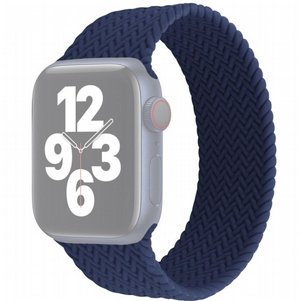 רצועת סיליקון מדגם Single Turn Woven Silicone Band מבית LaTera לשעון חכם מדגם: Apple Watch 38mm/40mm/41mm (צבע Blue) רצועת סיליקון מדגם Single Turn Woven Silicone Band מבית LaTera לשעון חכם מדגם: Apple Watch 38mm/40mm/41mm (צבע Blue)