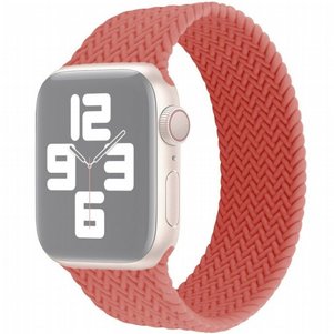 רצועת סיליקון מדגם Single Turn Woven Silicone Band מבית LaTera לשעון חכם מדגם: Apple Watch 38mm/40mm/41mm (צבע Watermelon Red) רצועת סיליקון מדגם Single Turn Woven Silicone Band מבית LaTera לשעון חכם מדגם: Apple Watch 38mm/40mm/41mm (צבע Watermelon Red)