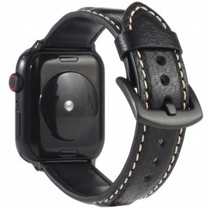 רצועת עור מדגם Woven Genuine Leather Band מבית LaTera לשעון חכם מדגם: Apple Watch 42mm/44mm/45mm (צבע Black) רצועת עור מדגם Woven Genuine Leather Band מבית LaTera לשעון חכם מדגם: Apple Watch 42mm/44mm/45mm (צבע Black)