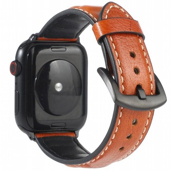 ����� ��� ����   Woven Genuine Leather Band ���� LaTera ����� ��� ����: Apple Watch 38mm/40mm/41mm (��� Yellow Brown)