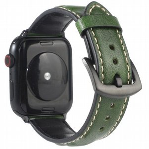 רצועת עור מדגם Woven Genuine Leather Band מבית LaTera לשעון חכם מדגם: Apple Watch 38mm/40mm/41mm (צבע Green) רצועת עור מדגם Woven Genuine Leather Band מבית LaTera לשעון חכם מדגם: Apple Watch 38mm/40mm/41mm (צבע Green)