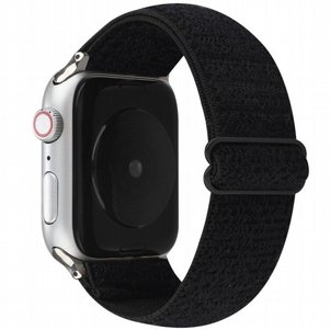 רצועת בד / ניילון מדגם Solid Color Nylon Band מבית LaTera לשעון חכם מדגם: Apple Watch 38mm/40mm/41mm (צבע Black) רצועת בד / ניילון מדגם Solid Color Nylon Band מבית LaTera לשעון חכם מדגם: Apple Watch 38mm/40mm/41mm (צבע Black)