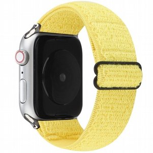 רצועת בד / ניילון מדגם Solid Color Nylon Band מבית LaTera לשעון חכם מדגם: Apple Watch 38mm/40mm/41mm (צבע Yellow) רצועת בד / ניילון מדגם Solid Color Nylon Band מבית LaTera לשעון חכם מדגם: Apple Watch 38mm/40mm/41mm (צבע Yellow)
