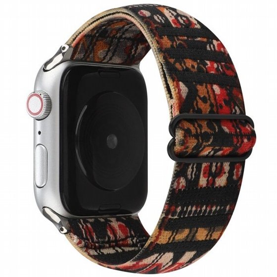 ����� �� / ������ ���� Ethnic Style Nylon Band ���� LaTera ����� ��� ����: Apple Watch 42mm/44mm/45mm (��� Plaid)