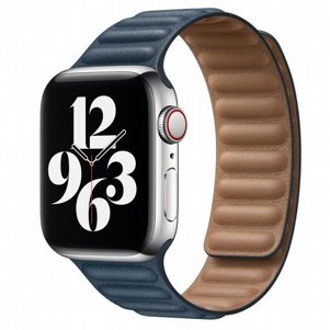 רצועת עור מדגם Loop Magnetic Leather Band מבית LaTera לשעון חכם מדגם: Apple Watch 42mm/44mm/45mm (צבע Blue) רצועת עור מדגם Loop Magnetic Leather Band מבית LaTera לשעון חכם מדגם: Apple Watch 42mm/44mm/45mm (צבע Blue)