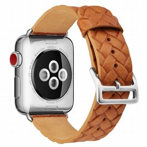 רצועת עור מדגם Cowhide Embossed Leather Band מבית LaTera לשעון חכם מדגם: Apple Watch 42mm/44mm/45mm (צבע Brown) רצועת עור מדגם Cowhide Embossed Leather Band מבית LaTera לשעון חכם מדגם: Apple Watch 42mm/44mm/45mm (צבע Brown)