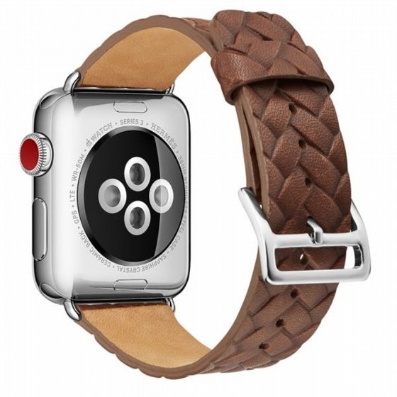 ����� ��� ����  Cowhide Embossed Leather Band ���� LaTera ����� ��� ����: Apple Watch 42mm/44mm/45mm (��� Coffee)