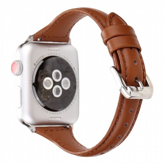 ����� ��� ����  Simple Fashion Leather Band ���� LaTera ����� ��� ����: Apple Watch 42mm/44mm/45mm (��� Brown)