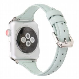 רצועת עור מדגם Simple Fashion Leather Band מבית LaTera לשעון חכם מדגם: Apple Watch 38mm/40mm/41mm (צבע White) רצועת עור מדגם Simple Fashion Leather Band מבית LaTera לשעון חכם מדגם: Apple Watch 38mm/40mm/41mm (צבע White)