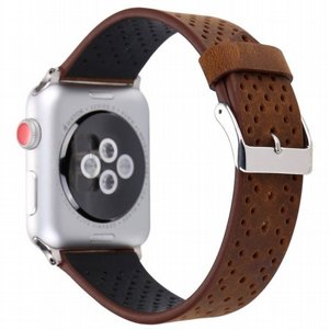 רצועת עור מדגם Fashion Genuine Leather Band מבית LaTera לשעון חכם מדגם: Apple Watch 42mm/44mm/45mm (צבע Brown) רצועת עור מדגם Fashion Genuine Leather Band מבית LaTera לשעון חכם מדגם: Apple Watch 42mm/44mm/45mm (צבע Brown)