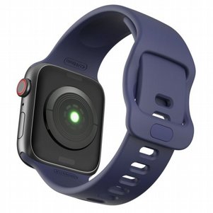 רצועת סיליקון מדגם Wrist Strap Silicone Band מבית LaTera לשעון חכם מדגם: Apple Watch 42mm/44mm/45mm (צבע Blue) רצועת סיליקון מדגם Wrist Strap Silicone Band מבית LaTera לשעון חכם מדגם: Apple Watch 42mm/44mm/45mm (צבע Blue)