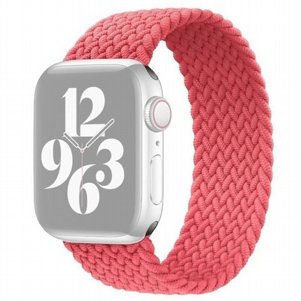 רצועת בד / ניילון מדגם Single Turn Woven Nylon Band מבית LaTera לשעון חכם מדגם: Apple Watch 42mm/44mm/45mm (צבע Pink) רצועת בד / ניילון מדגם Single Turn Woven Nylon Band מבית LaTera לשעון חכם מדגם: Apple Watch 42mm/44mm/45mm (צבע Pink)