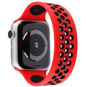 רצועת סיליקון מדגם Elastic Sport Silicone Band מבית LaTera לשעון חכם מדגם: Apple Watch 42mm/44mm/45mm (צבע Red/Black) רצועת סיליקון מדגם Elastic Sport Silicone Band מבית LaTera לשעון חכם מדגם: Apple Watch 42mm/44mm/45mm (צבע Red/Black)