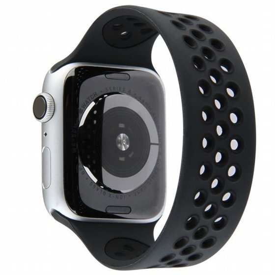 ����� ������� ����  Elastic Sport Silicone Band ���� LaTera ����� ��� ����: Apple Watch 42mm/44mm/45mm (��� Black)
