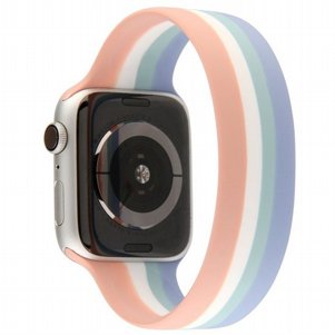 רצועת סיליקון מדגם Rainbow Solo Silicone Band מבית LaTera לשעון חכם מדגם: Apple Watch 42mm/44mm/45mm (צבע Red/White Rainbow) רצועת סיליקון מדגם Rainbow Solo Silicone Band מבית LaTera לשעון חכם מדגם: Apple Watch 42mm/44mm/45mm (צבע Red/White Rainbow)