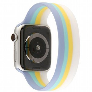 רצועת סיליקון מדגם Rainbow Solo Silicone Band מבית LaTera לשעון חכם מדגם: Apple Watch 42mm/44mm/45mm (צבע Blue/Yellow Rainbow) רצועת סיליקון מדגם Rainbow Solo Silicone Band מבית LaTera לשעון חכם מדגם: Apple Watch 42mm/44mm/45mm (צבע Blue/Yellow Rainbow)